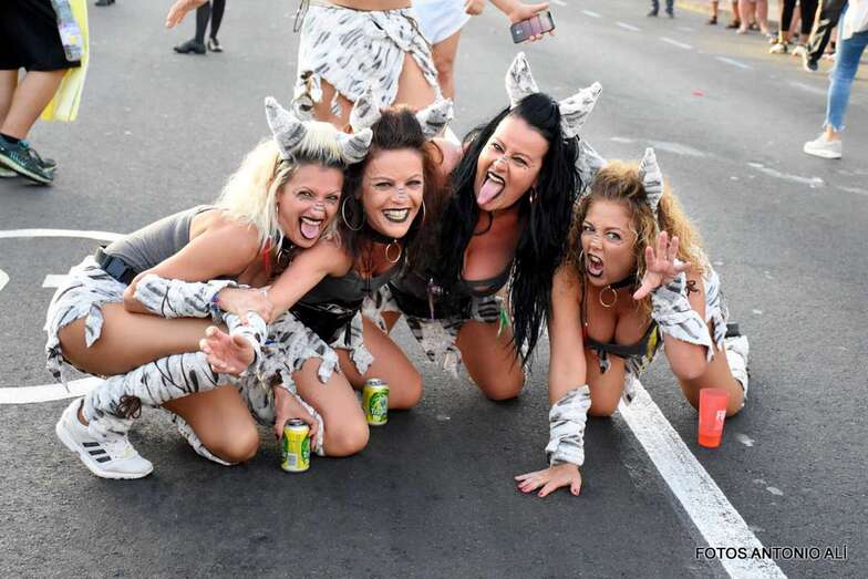 Cabalgata de Maspalomas del pasado año (Foto Antonio Alí)